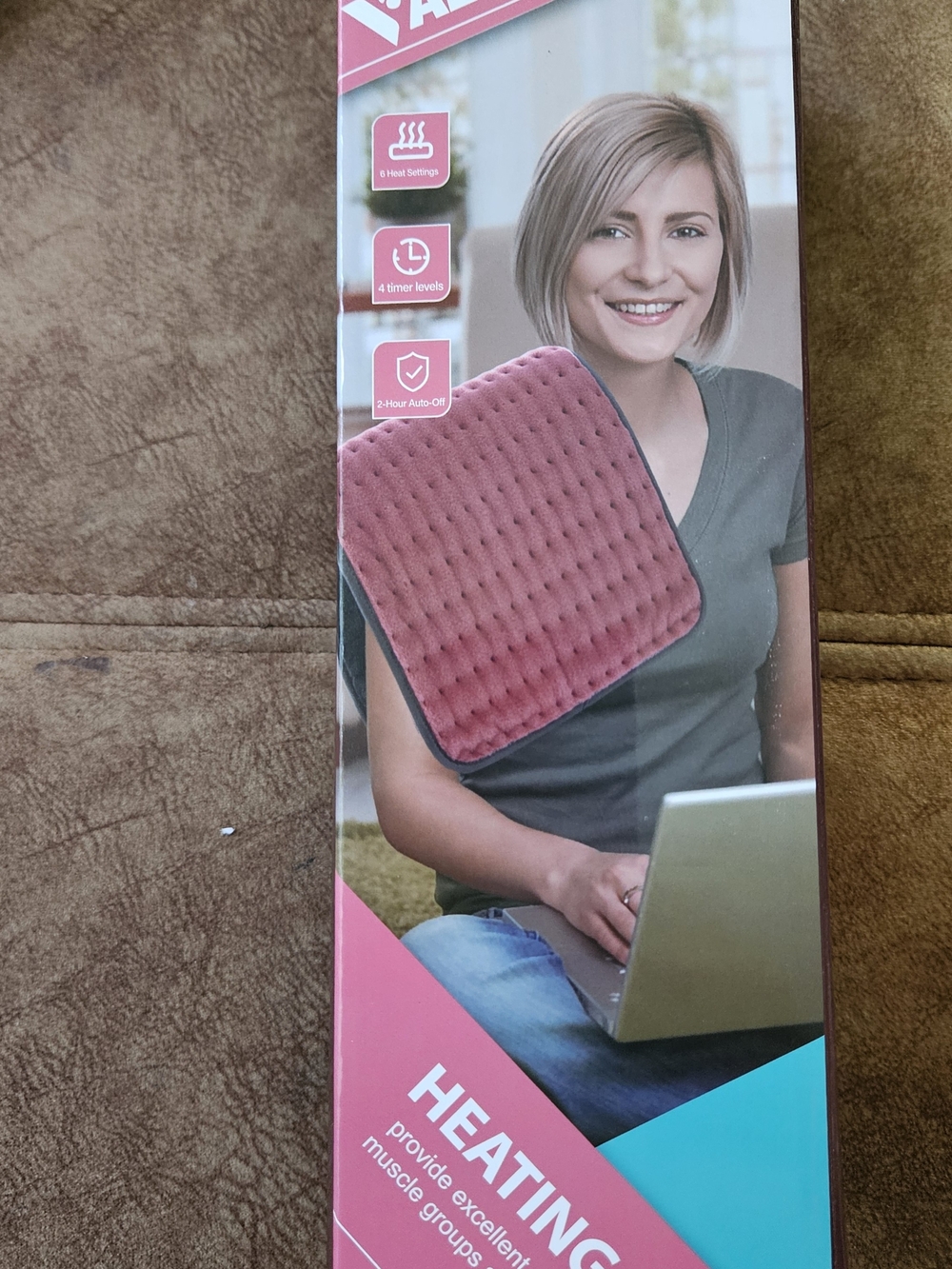 Electric Heating Pad - Pink Comfort Heat Therapy